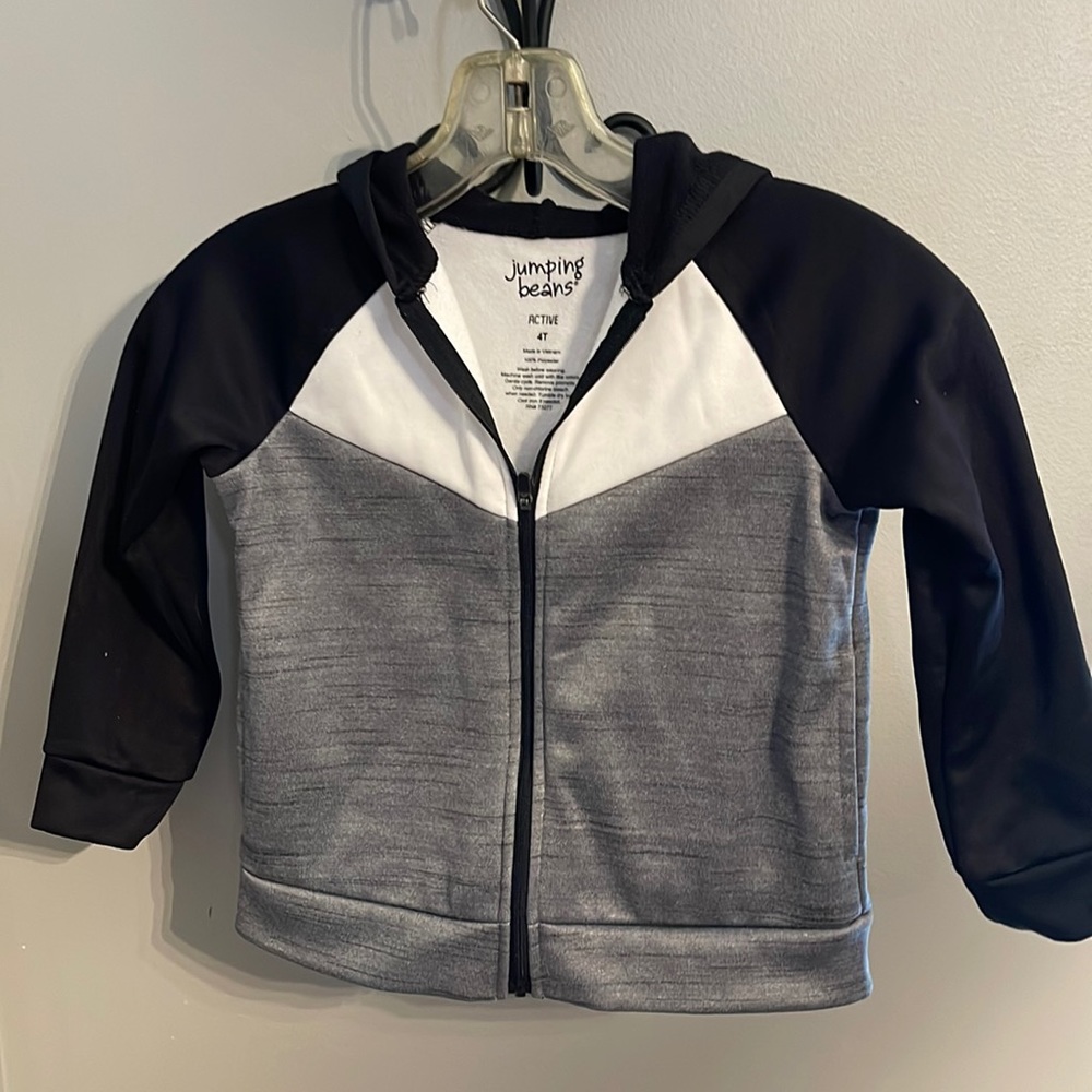 Jumping Beans Action be jacket with fleece lining size 4T Boys